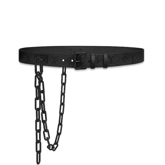 Louis Vuitton  Virgil Abloh Signature Chain Belt - Picture 1 of 8